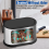 Mini Trash Can with Lid, 4L Small Kitchen Compost Bin Silver 4