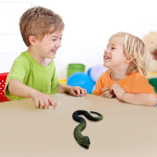 23.6'' 3D Printed Snake,3D Printed Animals,Like Movable Snake Realistic Slithering Design 1