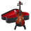 Exquisite Mini Violin with Stand for Display 15