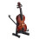 Exquisite Mini Violin with Stand for Display 1