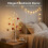 Φωτιστικό σε σχήμα καρδιάς από σημύδα 25 ιντσών με κρεμαστές καρδιές 4