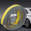 Car Tow Strap High-Strength 8-Ton Yellow-Grey Reflective PP 3