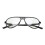Γυαλιά ηλίου Retro Aviator Blue Light με προστασία UV400, ελαφρύς σχεδιασμός σκελετού για 4