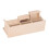 Natural Birch Mini TV Cabinet 14.9x5.8x4.8cm 10