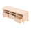 Natural Birch Mini TV Cabinet 14.9x5.8x4.8cm 14