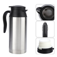 Travel 750ml Stainless Steel Electric Car Mug with Kettle Function 12V