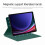 Capa magnética compatível com Galaxy Tab S10 Plus/S9 FE+/S9 FE Plus de 12,4 polegadas, suporte para S-Pen, ativação/desativação automática, 2
