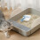 Tarofish kattenbakschepje set blauw 12,4 inch 4