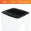 Smart Dehumidifier 12l/d White Hepa For Moisture Mould Extraction 3 Modes 185W 7