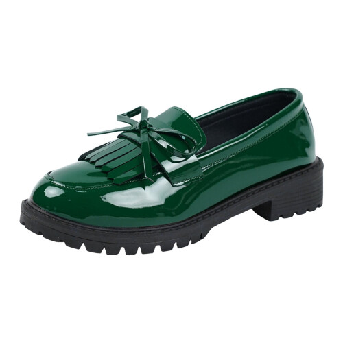 Γυναικεία Loafers με φιόγκο Willtoo, Μονόχρωμα Slip-Ons για καθημερινή χρήση, γραφείο και 1