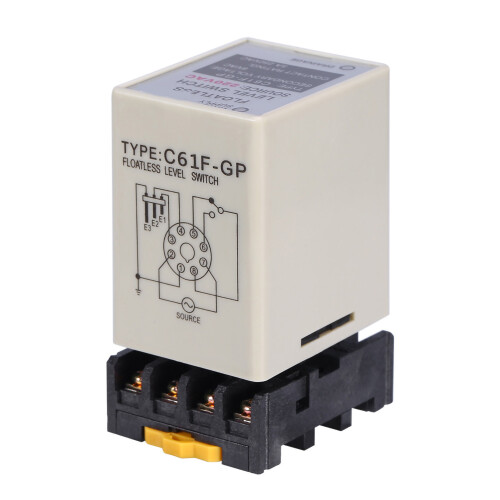 C61F-GP AC220V Liquid Level Switch Controller 50x40x58mm