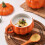 Κούπα καφέ κολοκύθας για το Halloween με καπάκι και κουτάλι, κεραμικό κύπελλο 6