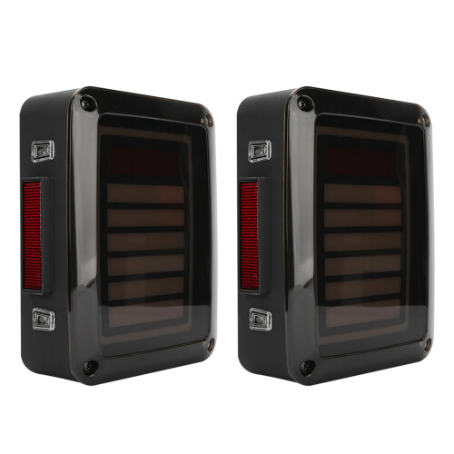 Πίσω φώτα LED Jeep JK με φιμέ κρύσταλλα, Διαμόρφωση ασφαλέστερων νυχτών, φωτεινότερα 1
