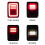 Πίσω φώτα LED Jeep JK με φιμέ κρύσταλλα, Διαμόρφωση ασφαλέστερων νυχτών, φωτεινότερα 6