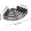 Triangle Bathroom Shelf – No-Drill Corner Organizer, Rustproof, Easy Install, Compatible with Shower Walls & Kitchen 2