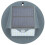 Waterproof Wall Light, Outdoor Solar Lights With Garden Light Features, Energy Saving Solid Hard Plastic Motion Sensor Sconce For Advanced 3