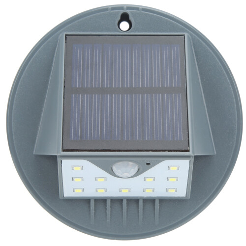 Waterproof Wall Light, Outdoor Solar Lights With Garden Light Features, Energy Saving Solid Hard Plastic Motion Sensor Sconce For Advanced 2