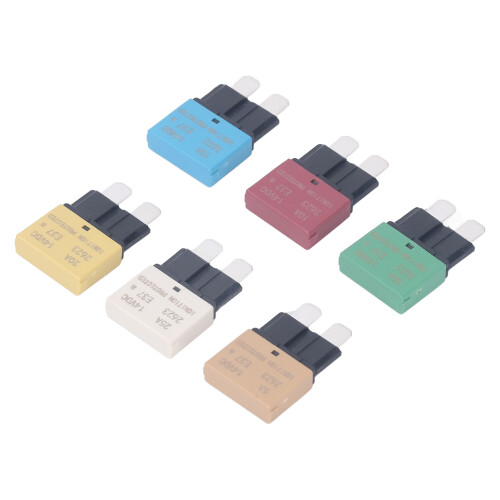 Self Resetting Fuse for12V DC Systems, Overcurrent Protection Circuit Breakers with ATC ATO Compatibility, UL Certified Ignition Protected Low 2