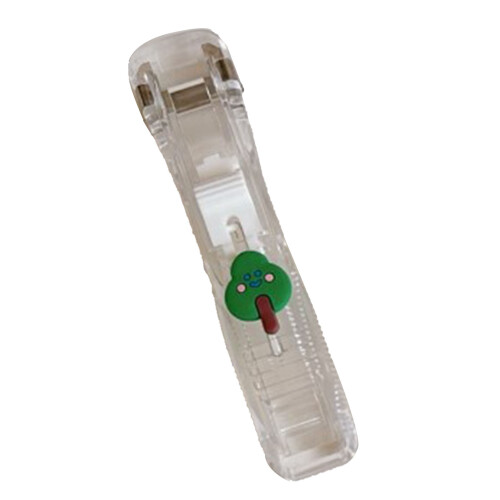 Compact And Efficient Clam Clip Dispenser, Will Not Damage Paper, High-Quality Material, Reusable Creative Stapler, Easy Operation, Secures Multiple 1