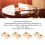 5pcs Gold Record Player Needles with Brush, 18mm, Compatible 6