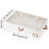 Space Saving Under Bed Storage Unit for Home Organization Comforter Holder with Clear Window and Handle 5
