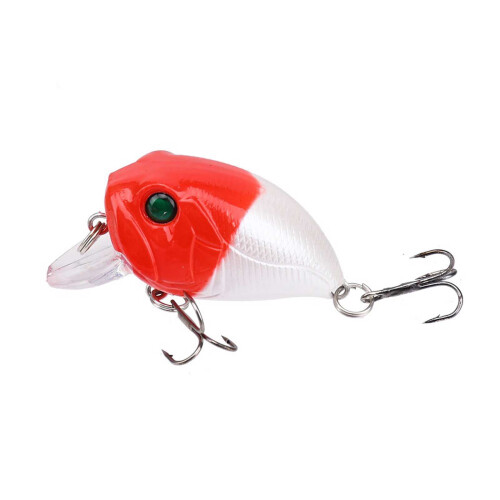 1 Stück/Lot Crankbait Angelköder 4,5 cm 8,1 g Schwimmender Isca Kunstköder Hartköder Barsch Hecht Wobbler Swimbait Karpfen Angelzubehör 1