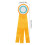 Charming Ribbon Rosette Badge Pin Medal 7