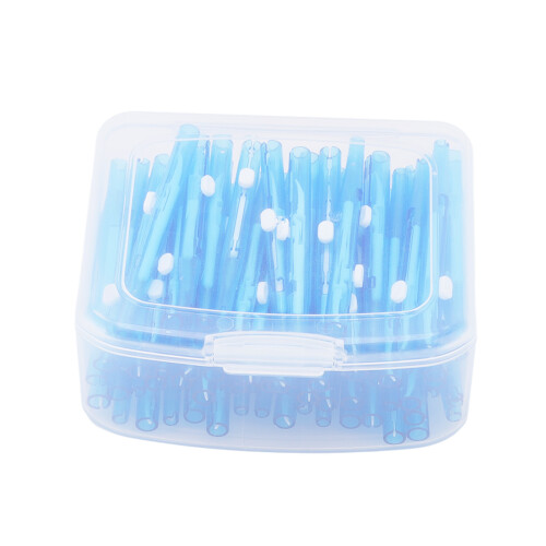 Innovative Oral Hygiene Solution, Interdental Brush With Push-Pull Design And Flat String, 80Pcs Set For Comprehensive And Gentle Care 1
