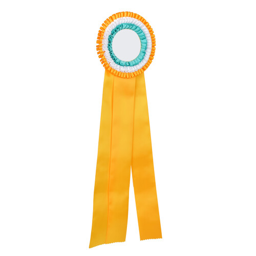 Charming Ribbon Rosette Badge Pin Medal 2