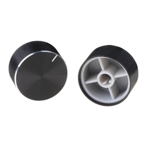 Potentiometerknoppar för elgitarr i aluminium, 4-pack 2