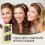 Ρόλερ μαλλιών Heatless Curls για μπούκλες νύχτας - 4 τεμάχια ράβδοι για μπούκλες για 6