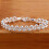 Silver Plated Woven Bead Chain Bracelet for Women 3