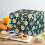 Daisy Print Toaster Cover 2 Slice, Small Appliance Cover for Kitchen with Adjustable Drawstring, Waterproof Bread Machine Protector 4