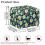 Daisy Print Toaster Cover 2 Slice, Small Appliance Cover for Kitchen with Adjustable Drawstring, Waterproof Bread Machine Protector 7