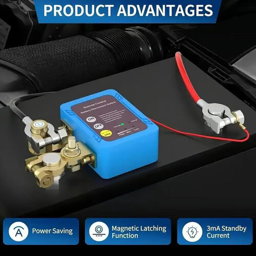 Smart Remote Battery Disconnect Switch 12V 240A 2