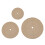 Κλασική φούστα από λινάτσα για χριστουγεννιάτικο δέντρο, ύφασμα 24 ιντσών, 5