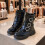 Children's Boots, Single Boots, British, Side Zipper Short Boots 4