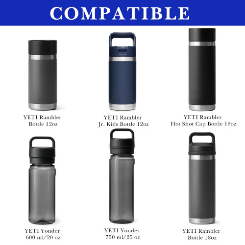 Μπότα για μπουκάλια νερού συμβατή με YETI Rambler Jr. 12oz, Rambler12oz/18oz, Yonder20oz/25oz – 2