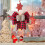 Φιόγκοι από λινάτσα Buffalo Plaid για στεφάνι – Πακέτο των 2, 12"x9.4", Ρουστίκ διακόσμηση 4