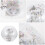 1Set Opblaasbare Glitter Strandbal Plastic Speelbal Kids 6