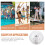1Set Opblaasbare Glitter Strandbal Plastic Speelbal Kids 7