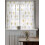 Snowflake Sheer Curtains Yellow White 52x45 Inch 2 Panels 4