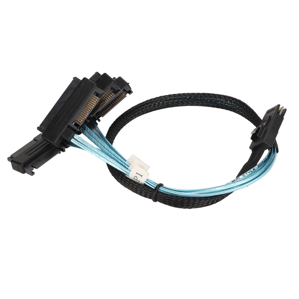 Mini Sas Sff 8087 To 8482 4 Sata Adapter Cable 0.5M 12Gbps 8741389498584