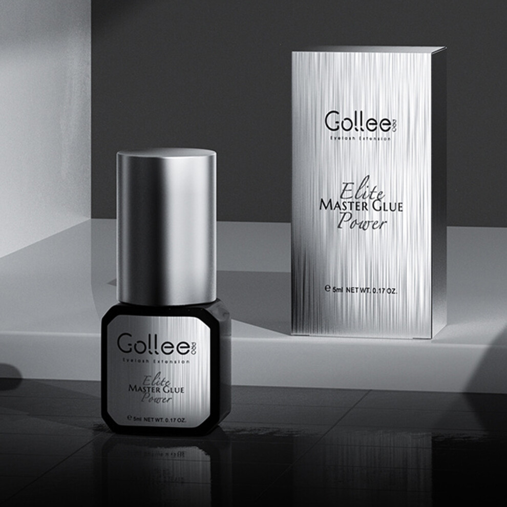 Quick-Dry 5ml Eyelash Extension Glue - Lasts 8 Weeks, Salon Quality