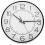 Unique Wall Clock Room Wall-mounted Clock Office 20x20x4cm Black 4