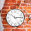 Unique Wall Clock Room Wall-mounted Clock Office 20x20x4cm Black 6