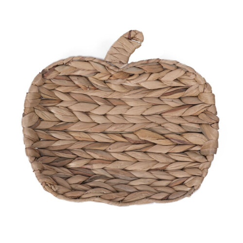 Clearance Woven Pumpkin & Willow Tray – Multi-Function Desktop Storage Organizer, Compatible with Home/Office Decor 1