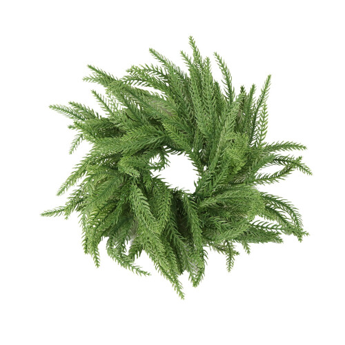 Julelysringkrans med bær i plastik, 1 stk. 1