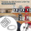 Food Mixer Springs and Washers Set 8 pcs for KitchenAid 5