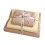 Bedding Set Minimalist Striped 4-Piece Orange 5